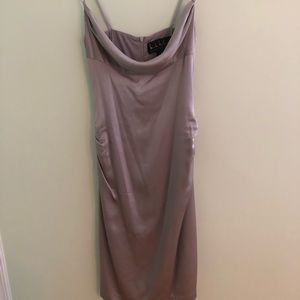 Nicole Miller Silver Dress